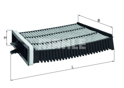 Filtro aria abitacolo MAHLE ORIGINAL LAK 227