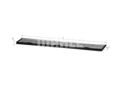 Filtro aria abitacolo MAHLE ORIGINAL LAK 248
