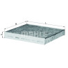Filtro aria abitacolo MAHLE ORIGINAL LAK 297