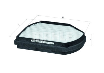 Filtro aria abitacolo MAHLE ORIGINAL LAK 37