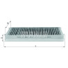 Filtro aria abitacolo MAHLE ORIGINAL LAK 59