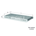 Filtro aria abitacolo MAHLE ORIGINAL LAK 848/S