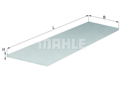 Filtro aria abitacolo MAHLE ORIGINAL LAP 26