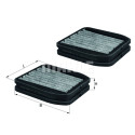 Filtro aria abitacolo MAHLE ORIGINAL LKK 165/S
