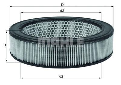 Filtro aria MAHLE ORIGINAL LX 1