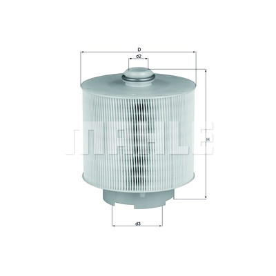 Filtro aria MAHLE ORIGINAL LX 1006/1D