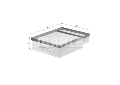 Filtro aria MAHLE ORIGINAL LX 1019