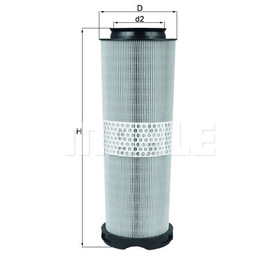 Filtro aria MAHLE ORIGINAL LX 1020/1
