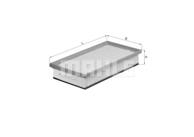 Filtro aria MAHLE ORIGINAL LX 1027
