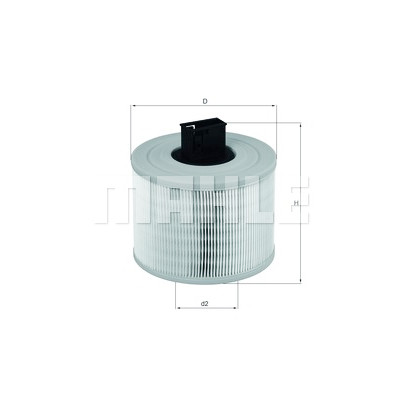 Filtro aria MAHLE ORIGINAL LX 1035