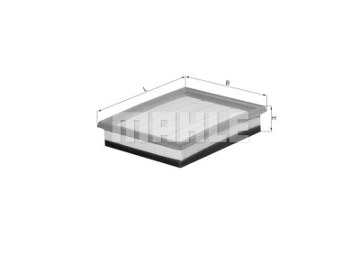 Filtro aria MAHLE ORIGINAL LX 1036/2