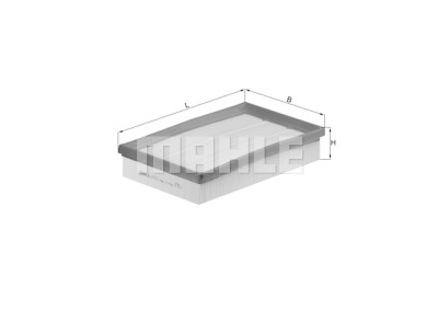 Filtro aria MAHLE ORIGINAL LX 1074