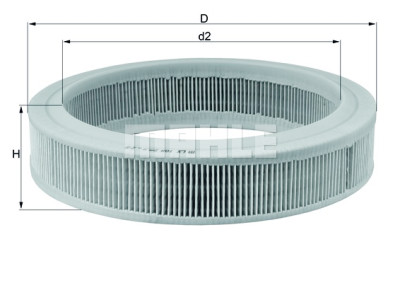 Filtro aria MAHLE ORIGINAL LX 108