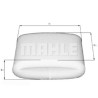 Filtro aria MAHLE ORIGINAL LX 110