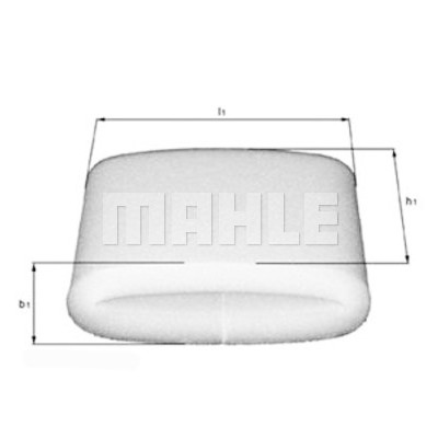 Filtro aria MAHLE ORIGINAL LX 110