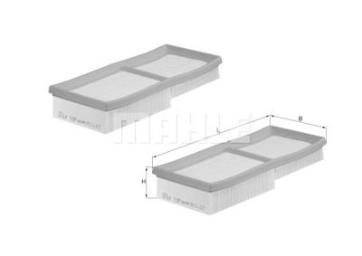 Filtro aria MAHLE ORIGINAL LX 1137/S