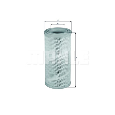 Filtro aria MAHLE ORIGINAL LX 1142