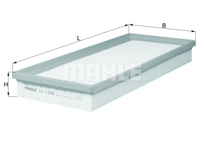 Filtro aria MAHLE ORIGINAL LX 1249