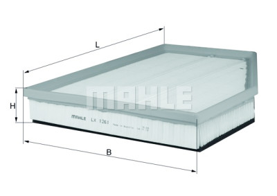 Filtro aria MAHLE ORIGINAL LX 1261