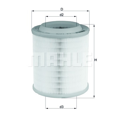 Filtro aria MAHLE ORIGINAL LX 1275
