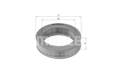 Filtro aria MAHLE ORIGINAL LX 144