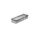 Filtro aria MAHLE ORIGINAL LX 1451