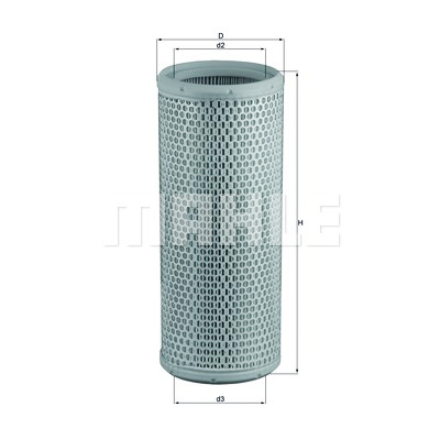 Filtro aria MAHLE ORIGINAL LX 147