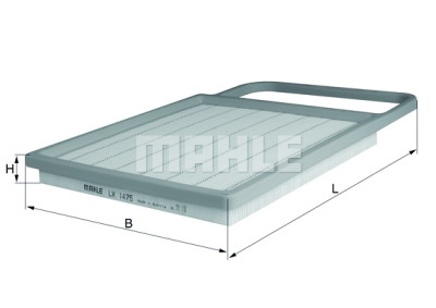 Filtro aria MAHLE ORIGINAL LX 1475