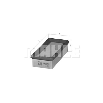 Filtro aria MAHLE ORIGINAL LX 152