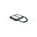 Filtro aria MAHLE ORIGINAL LX 1562