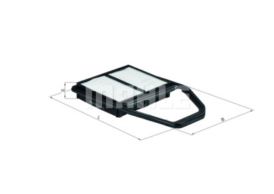 Filtro aria MAHLE ORIGINAL LX 1562