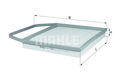 Filtro aria MAHLE ORIGINAL LX 1564