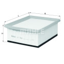Filtro aria MAHLE ORIGINAL LX 1568