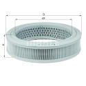 Filtro aria MAHLE ORIGINAL LX 157