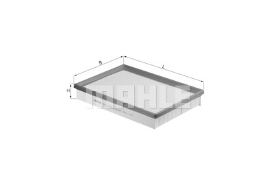 Filtro aria MAHLE ORIGINAL LX 1572