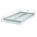 Filtro aria MAHLE ORIGINAL LX 1573