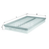 Filtro aria MAHLE ORIGINAL LX 1573