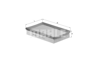 Filtro aria MAHLE ORIGINAL LX 1575