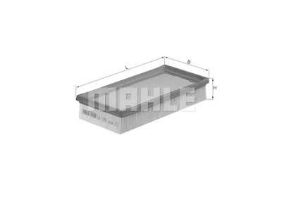 Filtro aria MAHLE ORIGINAL LX 1576