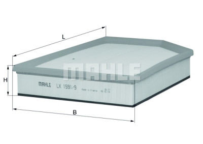 Filtro aria MAHLE ORIGINAL LX 1591/9