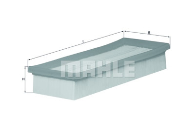 Filtro aria MAHLE ORIGINAL LX 1601