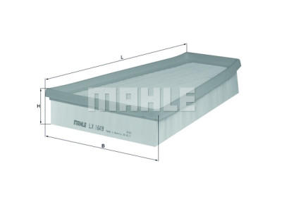 Filtro aria MAHLE ORIGINAL LX 1609