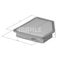 Filtro aria MAHLE ORIGINAL LX 1613