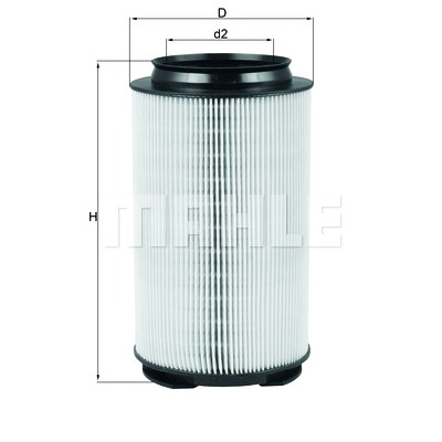 Filtro aria MAHLE ORIGINAL LX 1628