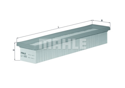 Filtro aria MAHLE ORIGINAL LX 1655