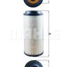 Filtro aria MAHLE ORIGINAL LX 1673