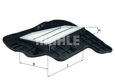 Filtro aria MAHLE ORIGINAL LX 1685/5