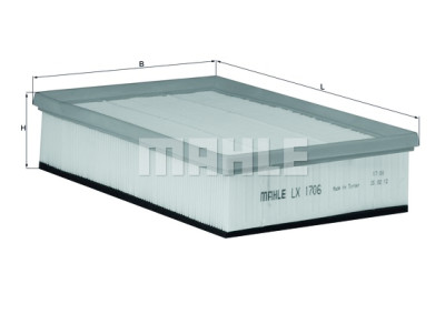 Filtro aria MAHLE ORIGINAL LX 1706