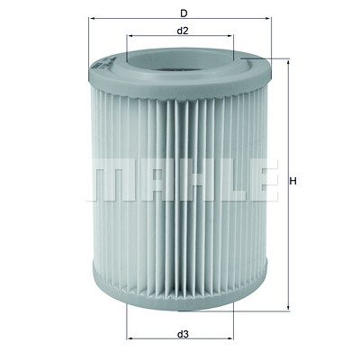 Filtro aria MAHLE ORIGINAL LX 1768