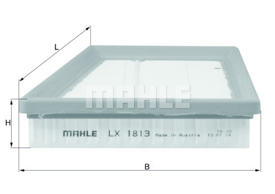 Filtro aria MAHLE ORIGINAL LX 1813